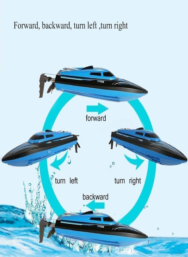 VIKINGS H100 High Speed Remote Control, 2. 4GHz Fast RC Boat, RC Racing Boat with LCD Screen for Pools and Lakes for Outdoor - Image 4